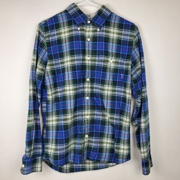 Vans Other - VANS Button Down Long Sleeve Plaid Shirt Unisex Multicolor Collared Chest Pocket